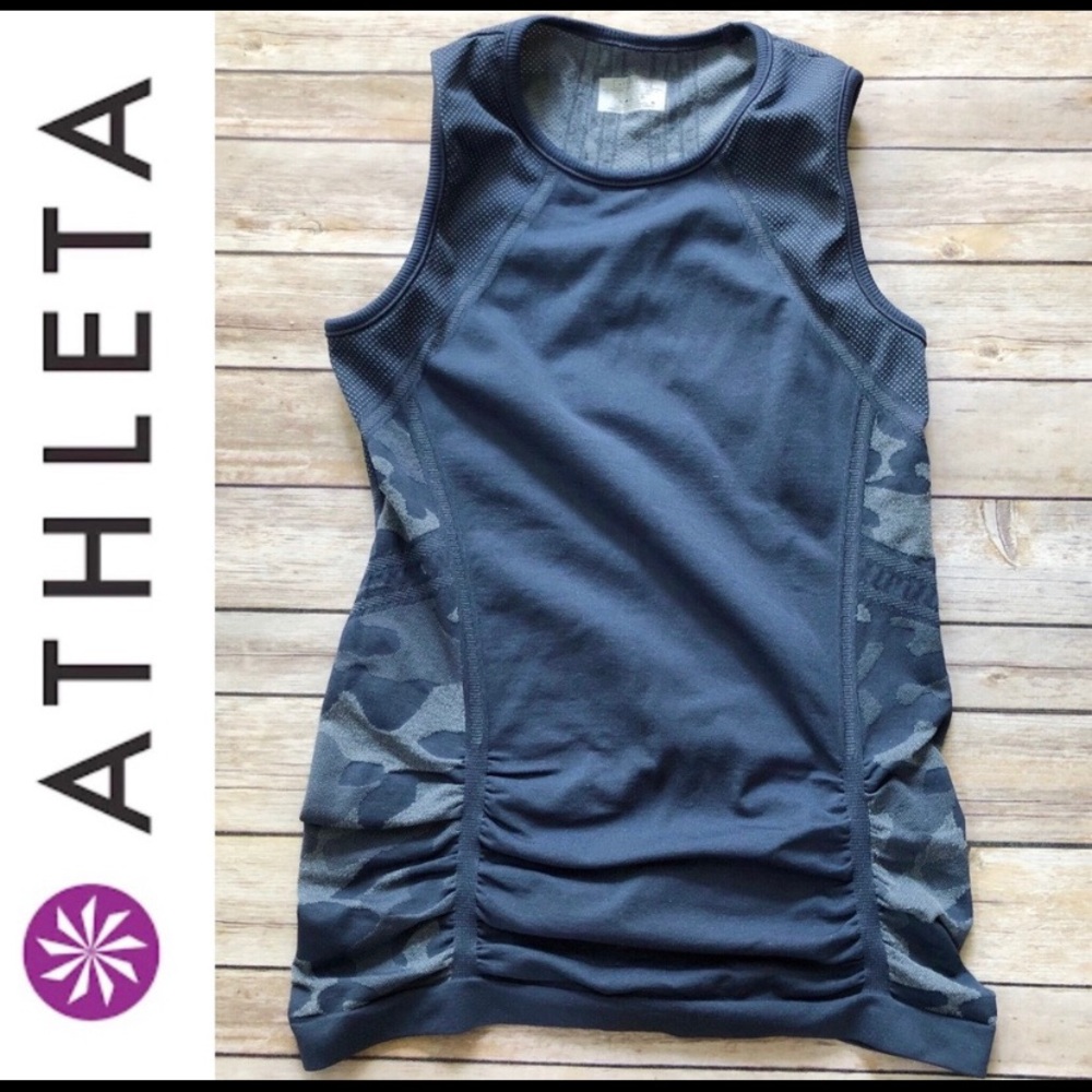Blue camp Athleta tank